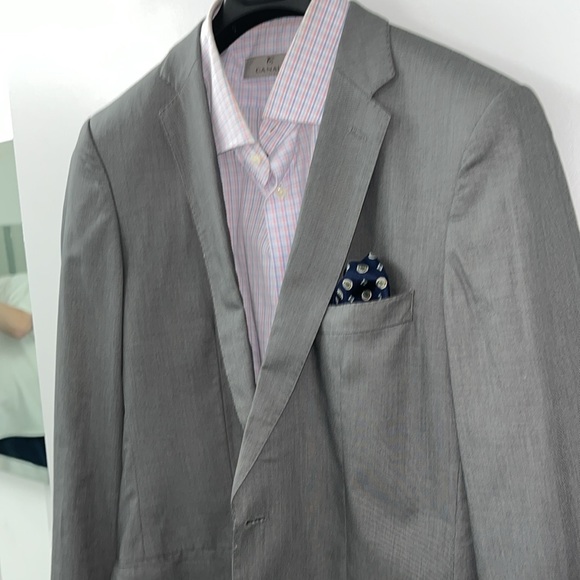 Zara Men’s Sports Jacket. Size 38US, 100% Cotton. Very Good Condition. Grey. - Picture 4 of 16